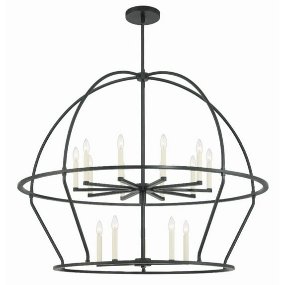Crystorama Lighting - Abbott - 15 Light Chandelier-39.5 Inches Tall and 48