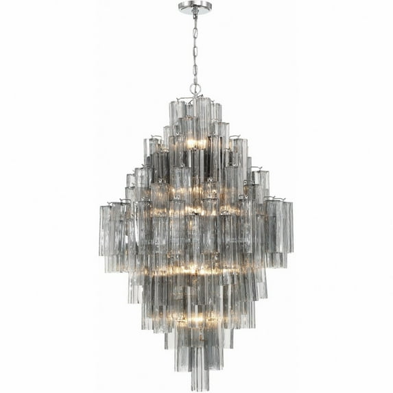 Crystorama Lighting - Addis - 20 Light 5-Tier Chandelier-49.5 Inches Tall and