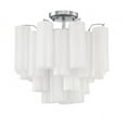 thumbnail image 1 of Crystorama Lighting - Addis - 4 Light Flush Mount In Geometric Style-13.75, 1 of 9