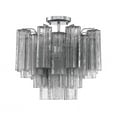 thumbnail image 1 of Crystorama Lighting - Addis - 4 Light Flush Mount In Geometric Style-13.75, 1 of 11