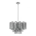 thumbnail image 1 of ADD-308-CH-SM Crystorama Lighting Addis - 9 Light Chandelier-14.25 Inches Tall and 22 Inches Wide-Polished Chrome Finish-Smoke Glass Color, 1 of 10