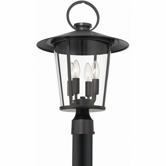 Crystorama Lighting - Andover - 4 Light Outdoor Post Lantern-20.5 Inches Tall