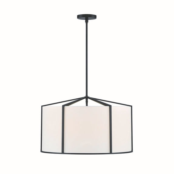 Crystorama Lighting - Carlyn - 6 Light Chandelier In Modern And Contemporary