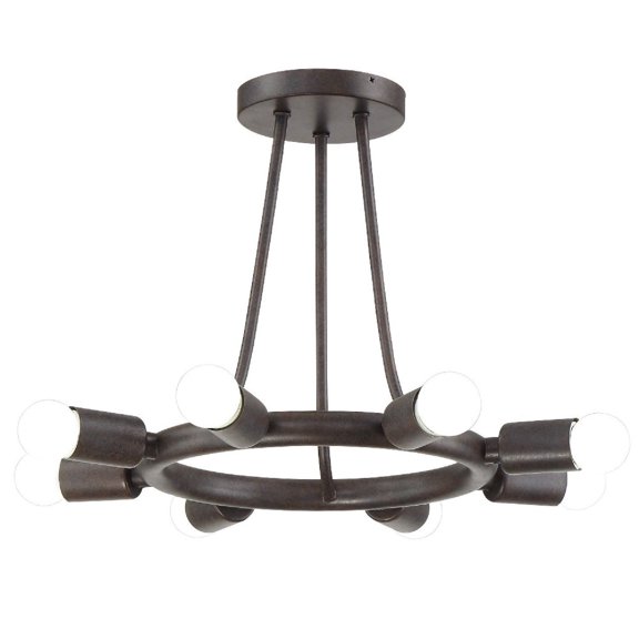 Crystorama Lighting - Eight Light Ceiling Mount - Ceiling Mount - Dakota - 8