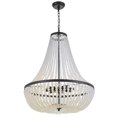 thumbnail image 1 of Eight Light Chandelier In Classic Style 24.75 Inches Wide By 31.25 Inches High-Matte Black Finish    -Traditional Installation Crystorama Lighting, 1 of 10
