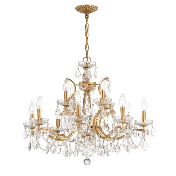 Crystorama Lighting - Filmore - 12 Light Chandelier In Traditional Style-24