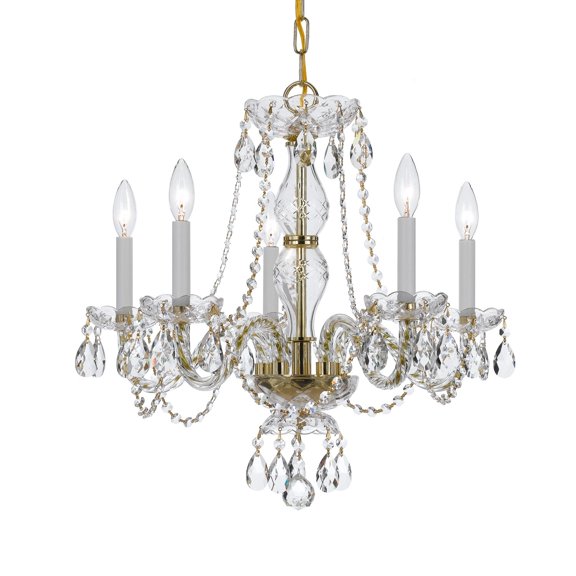 Crystorama Lighting - Five Light Chandelier - Chandelier - Crystal - Five Light