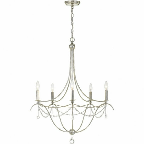 Crystorama Lighting - Five Light Chandelier - Chandelier - Metro II - Five Light
