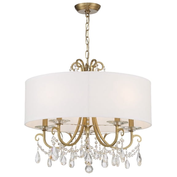 Othello 5 Light Vibrant Gold Chandelier