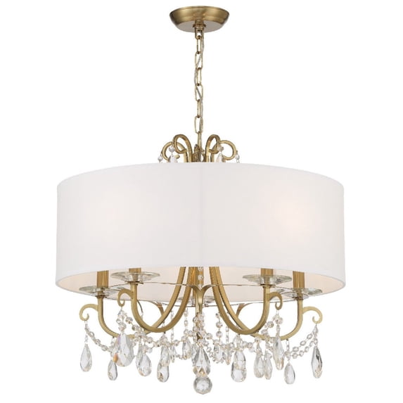 Othello 5 Light Vibrant Gold Chandelier