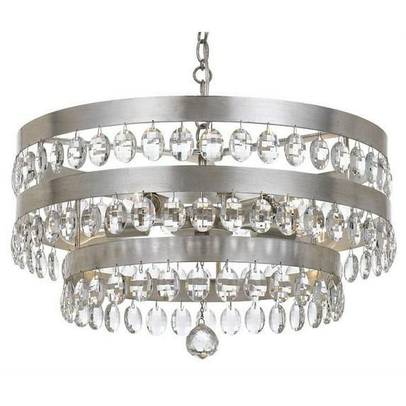 Crystorama Lighting - Five Light Chandelier - Chandelier - Perla - Five Light