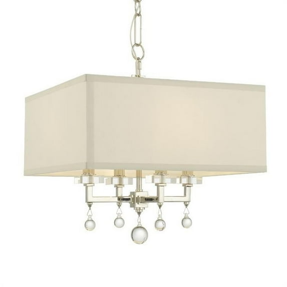 Crystorama Lighting - Four Light Chandelier - Chandelier - Paxton - Four Light
