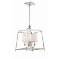 thumbnail image 1 of 2245-PN Crystorama Lighting Sylvan - 4 Light Chandelier-21 Inches Tall and 16 Inches Wide-Polished Nickel Finish    -Traditional Installation, 1 of 7