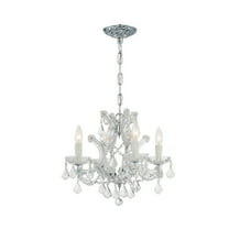 Crystorama Lighting - Four Light Mini Chandelier - Mini Chandelier - Maria