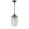 thumbnail image 1 of 1 Light Pendant-Matte Black Finish    -Traditional Installation Crystorama Lighting Gab-B7301-Mk, 1 of 7