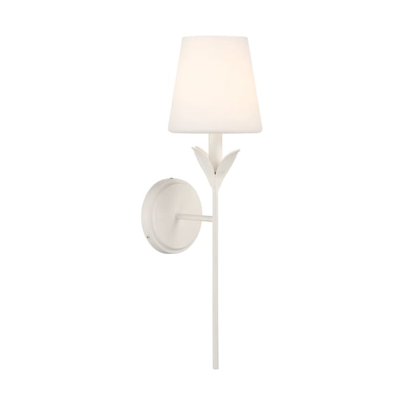 Crystorama Lighting Group 531-OP-MT Broche 21" Tall Wall Sconce - White