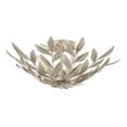thumbnail image 1 of Crystorama Lighting Group 560 Broche 4 Light 21" Wide Semi-Flush Ceiling Fixture - Silver, 1 of 7
