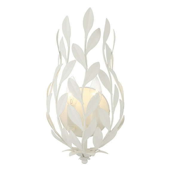 Crystorama Lighting Group 561 Broche 2 Light 16" Tall Wall Sconce - White