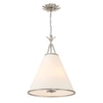thumbnail image 1 of 564-SA Crystorama Lighting Broche - 4 Light Pendant-22.75 Inch Tall and 18 Inch Wide-Antique Silver Finish, 1 of 7