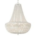 thumbnail image 1 of Crystorama Lighting Group 609 Rylee 8 Light 25" Wide Beaded Empire Chandelier - White, 1 of 7