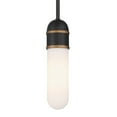 thumbnail image 1 of Crystorama Lighting Group CAP-8511-MK-TG Capsule 3" Wide Led Mini Pendant - Gold, 1 of 7