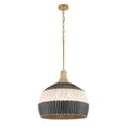 thumbnail image 1 of ZAN-9005-SG-MK Crystorama Lighting Zanzibar - 5 Light Pendant-20.25 Inch Tall and 21 Inch Wide, 1 of 7