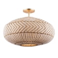 thumbnail image 1 of Crystorama Lighting - Zanzibar - 4 Light Semi-Flush Mount-11 Inches Tall and 22, 1 of 11