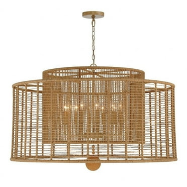 Crystorama Lighting - Jayna - 12 Light Chandelier In Farmhouse And Industrial
