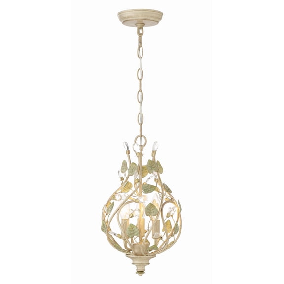 Crystorama Lighting - Josie - 3 Light Mini Chandelier-16 Inches Tall and 9