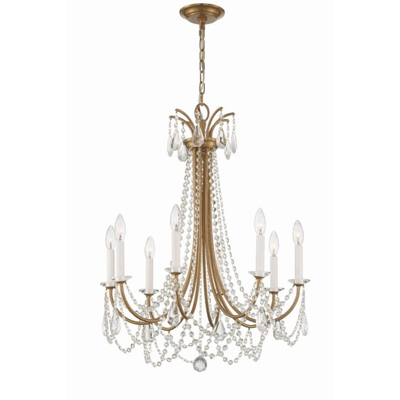 Crystorama Lighting - Karrington - 8 Light Chandelier In Traditional Style-31