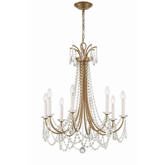 Crystorama Lighting - Karrington - 8 Light Chandelier In Traditional Style-31