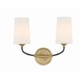 thumbnail image 1 of Crystorama Lighting - Niles - 2 Light Wall Mount-12 Inches Tall and 15 Inches, 1 of 10
