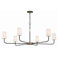 thumbnail image 1 of Crystorama Lighting - Niles - 6 Light Chandelier In Traditional Style-22.25, 1 of 11