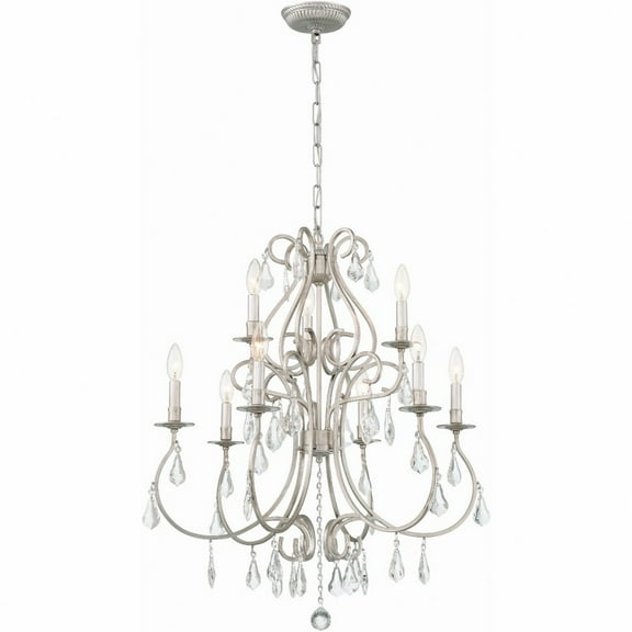 Crystorama Lighting - Nine Light Chandelier - Chandelier - Ashton - Nine Light