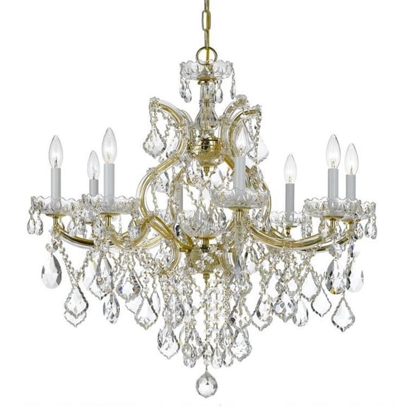 Crystorama Lighting - Nine Light Chandelier - Chandelier - Maria Theresa - Eight