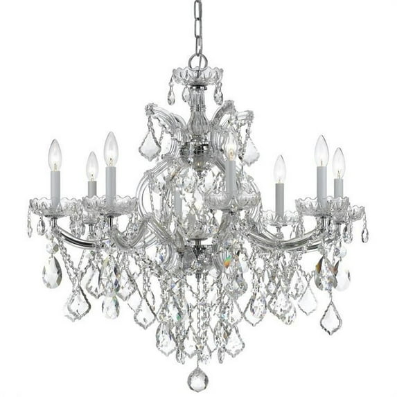 Crystorama Lighting - Nine Light Chandelier - Chandelier - Maria Theresa - Eight