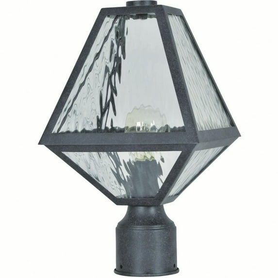 Crystorama Lighting - One Light Outdoor Lantern Post - Outdoor Lantern Post -