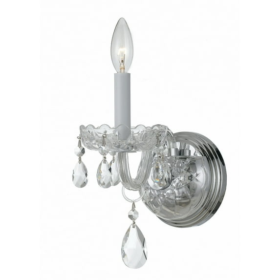 Crystorama Lighting - Wall Mount - Crystal - One Light Wall Sconce in Classic