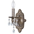 thumbnail image 1 of 5021-VB-CL-MWP Crystorama Lighting Sutton - One Light Wall Sconce in Traditional and Contemporary Style - 6.25 Inches Wide by 10 Inches High-Venetian, 1 of 3