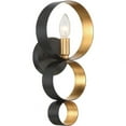 thumbnail image 1 of One Light Wall Sconce In Classic Style 7 Inches Wide By 14.75 Inches High-English Bronze/Antique Gold Finish Crystorama Lighting 581-Eb-Ga, 1 of 8