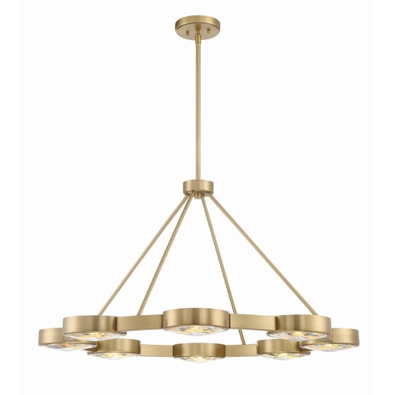 Crystorama Lighting - Orson - 8 Light Chandelier-21.5 Inches Tall and 38.5