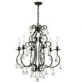 thumbnail image 1 of Crystorama Lighting - Chandelier - Ashton - Six Light Chandelier in Traditional, 1 of 7