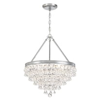 Crystorama Lighting - Six Light Chandelier - Chandelier - Calypso - Six Light