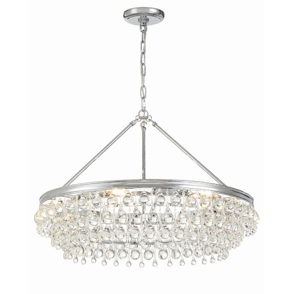 Crystorama Lighting - Six Light Chandelier - Chandelier - Calypso - Six Light