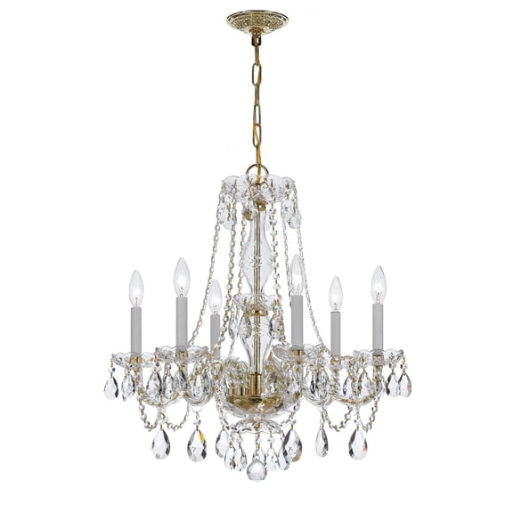 Crystorama Lighting - Six Light Chandelier - Chandelier - Crystal - Six Light
