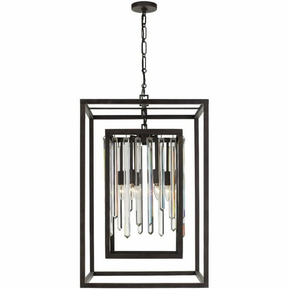 Crystorama Lighting - Six Light Chandelier - Chandelier - Hollis - Six Light