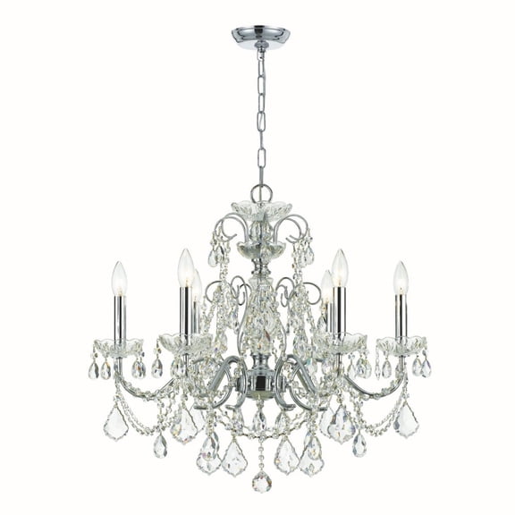 Crystorama Lighting - Six Light Chandelier - Chandelier - Imperial - 6 Light