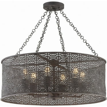 Crystorama Lighting - Six Light Chandelier - Chandelier - Jasmine - 6 Light