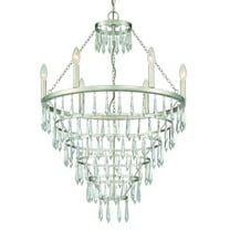 Crystorama Lighting - Six Light Chandelier - Chandelier - Lucille - 6 Light