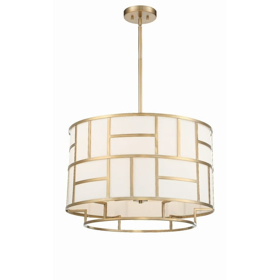 Crystorama Lighting - Six Light Chandelier - Chandelier - Danielson - Six Light